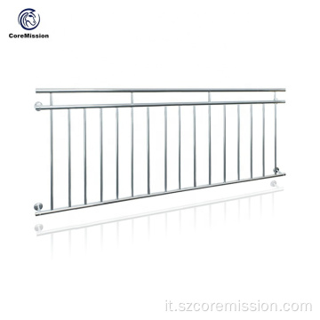 Design popolare per ringhiere per balconi in acciaio inossidabile